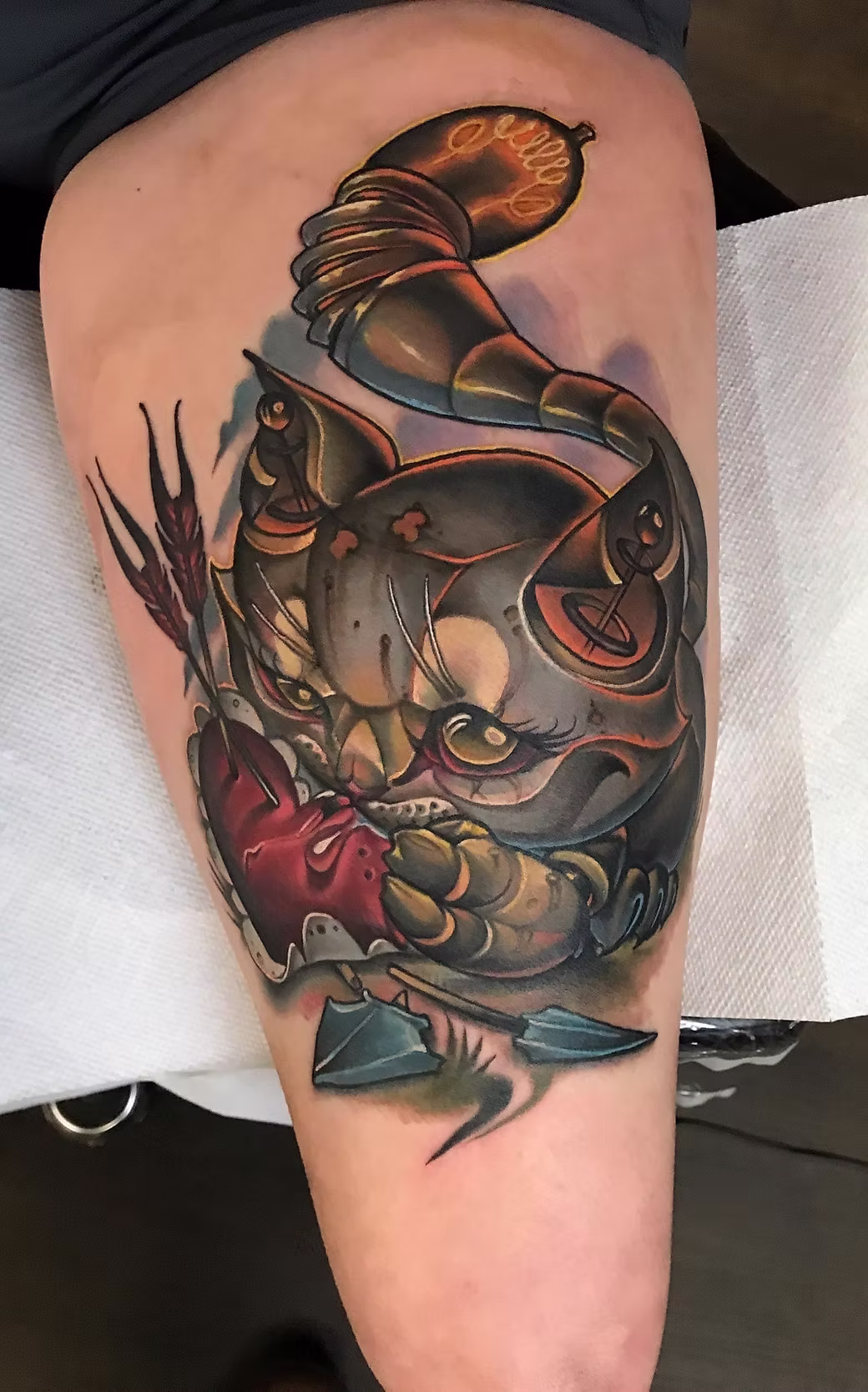 Tattoo work by 2D Ink